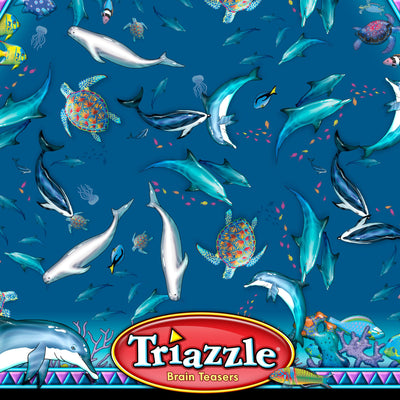Triazzle® Puzzle -  Dolphins