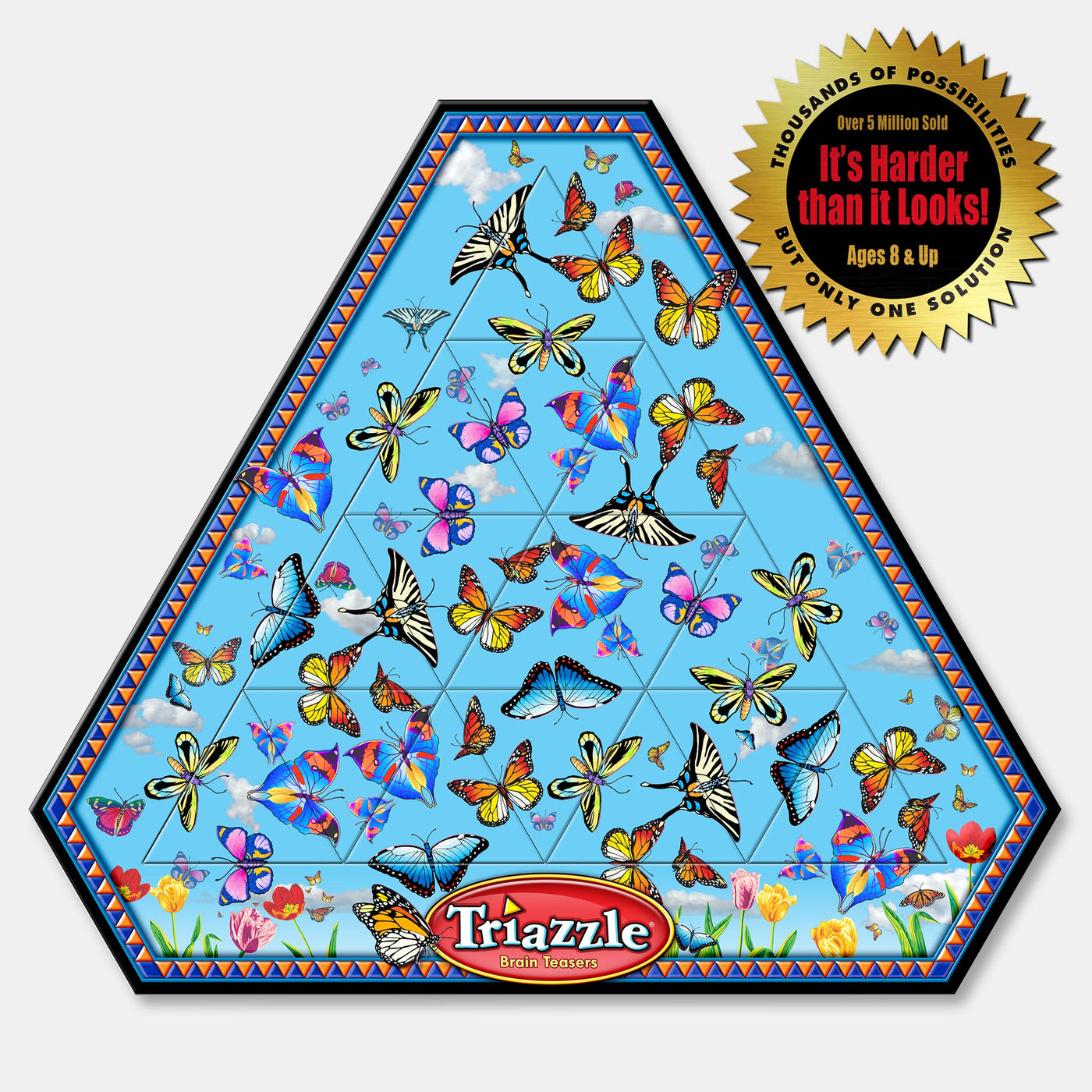 Triazzle® Puzzle -  Triazzle Butterflies