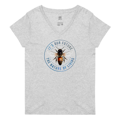 Buzzing Bee Charm V-Neck Tee