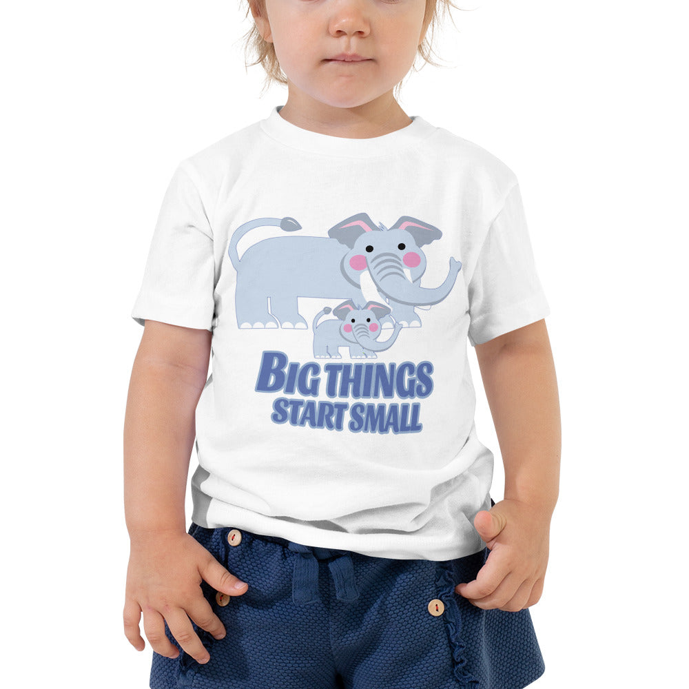Big Things Start Small - Toddler T-Shirt