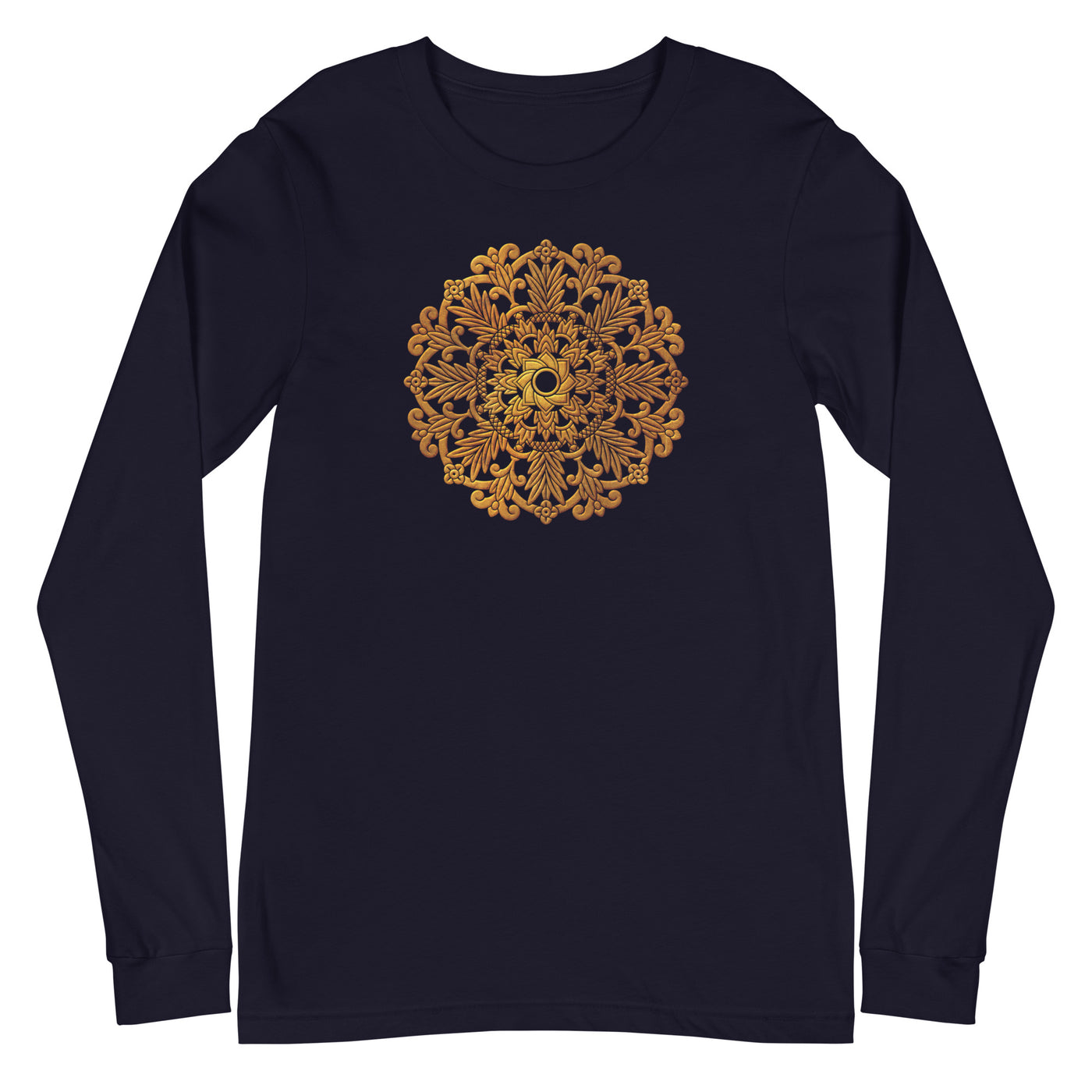 Mandala Gold - Long Sleeve T-Shirt
