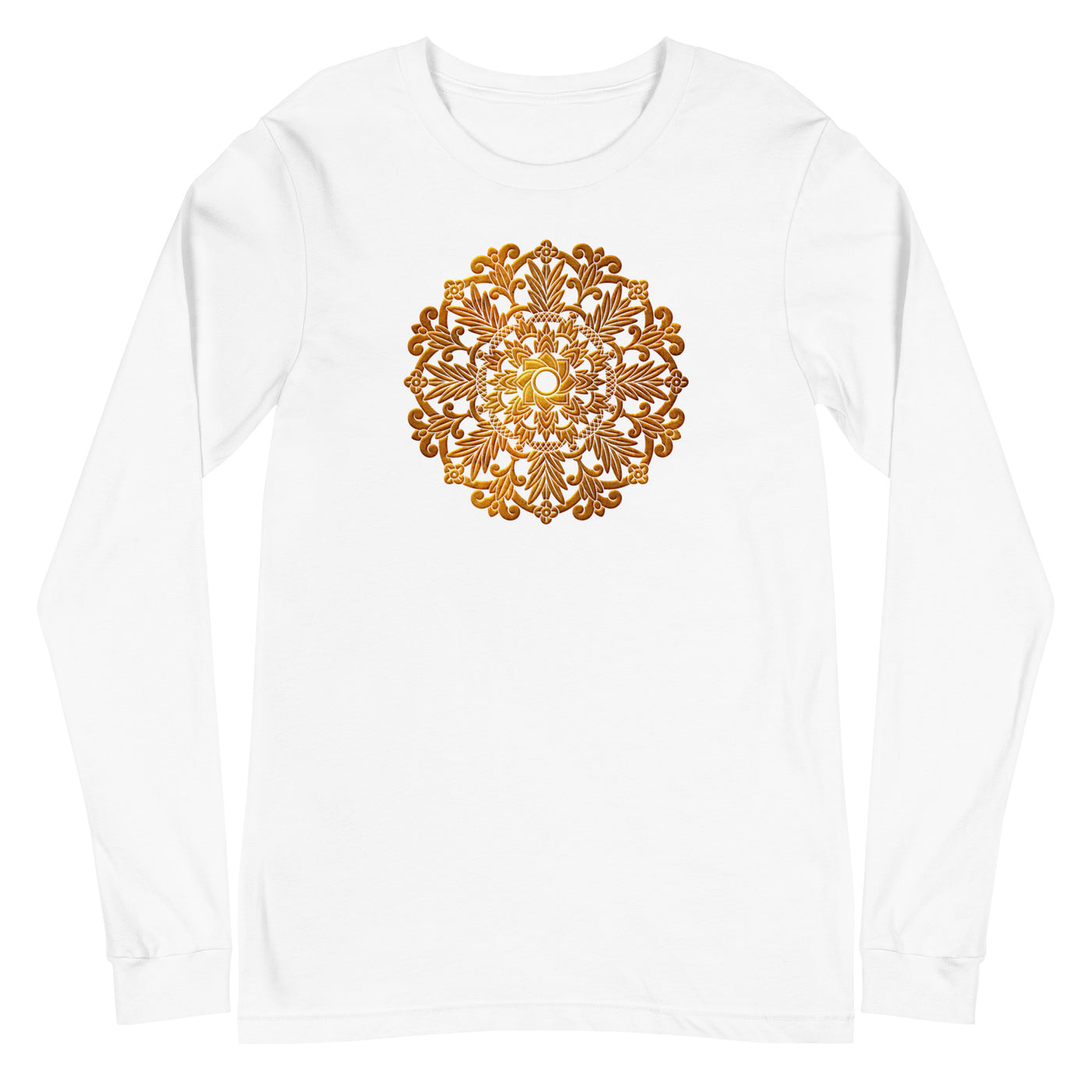 Mandala Gold - Long Sleeve T-Shirt