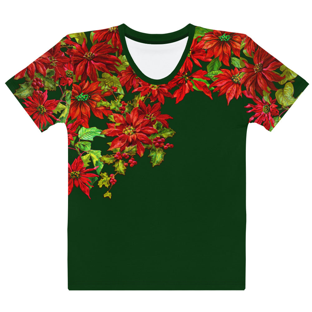 Poinsettia Green - Women's T-shirt
