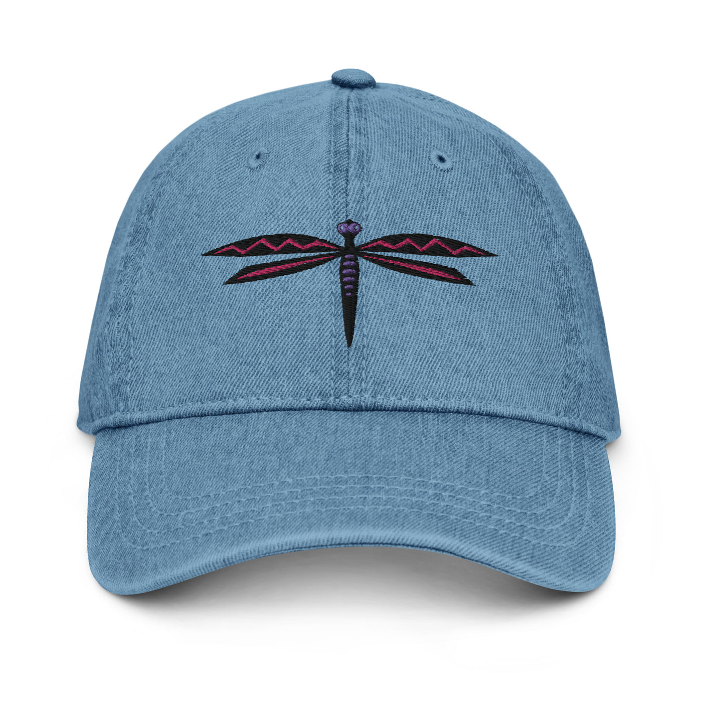 Dragonfly - Denim Baseball Cap