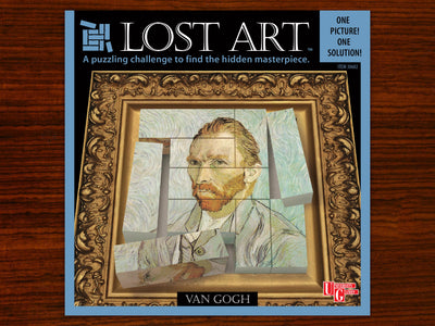 Rare Collectible Lost Art - Van Gogh - 3D Block Puzzle - by Dan Gilbert