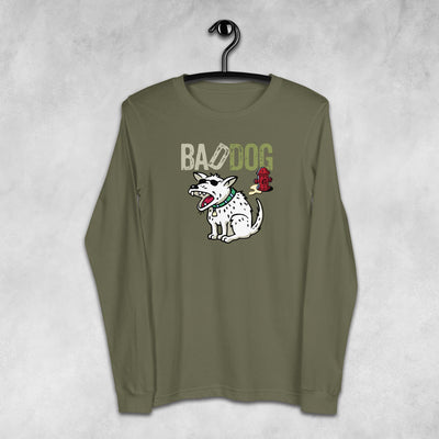 Bad Dog Whiz - Long Sleeve T-Shirt