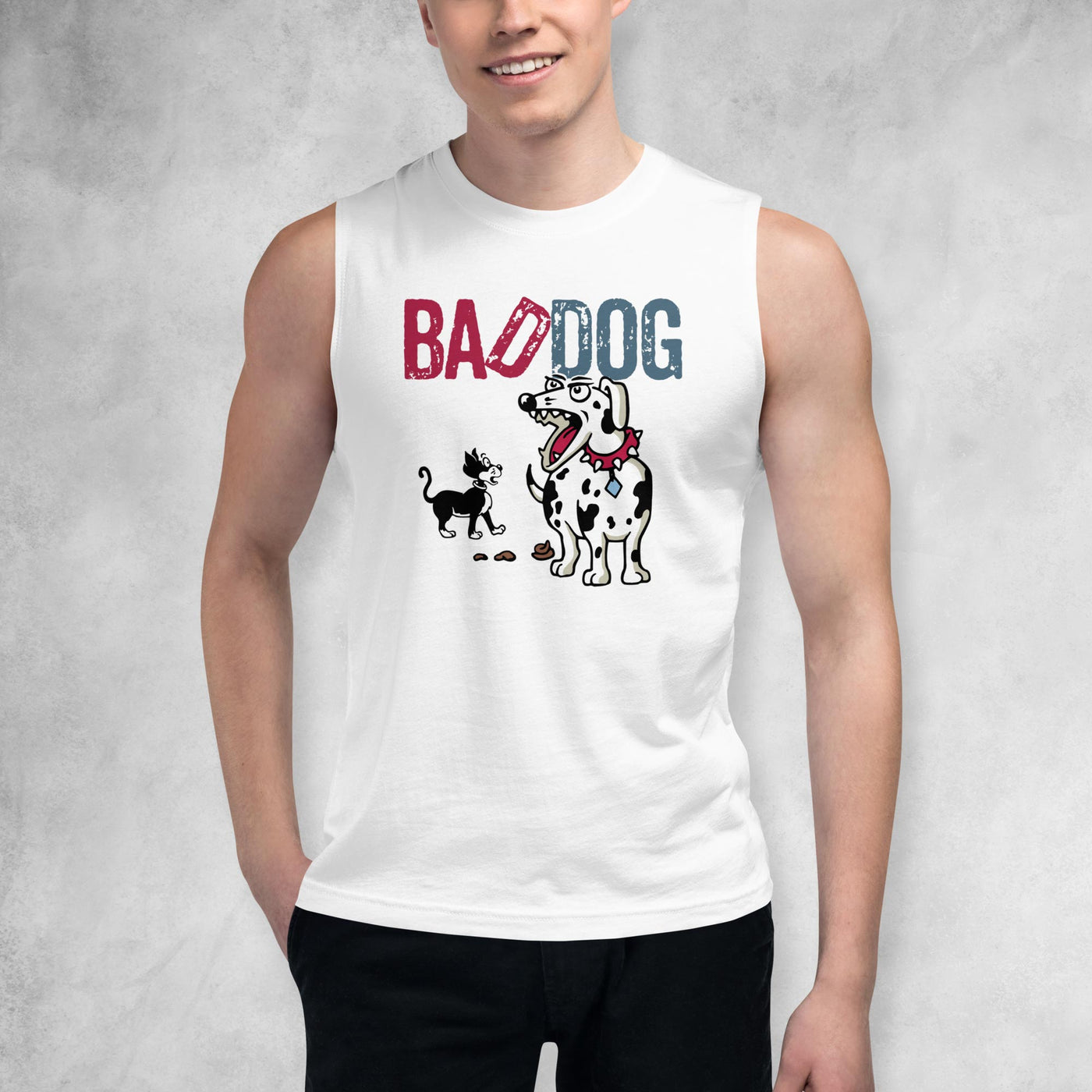 Bad Dog Phew - Muscle Shirt