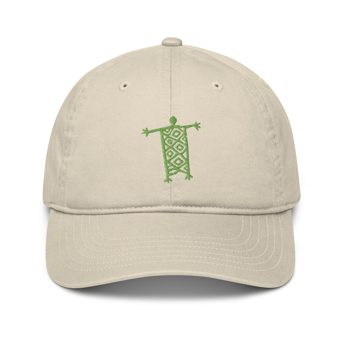 Human Nature (green) - Organic Baseball Cap