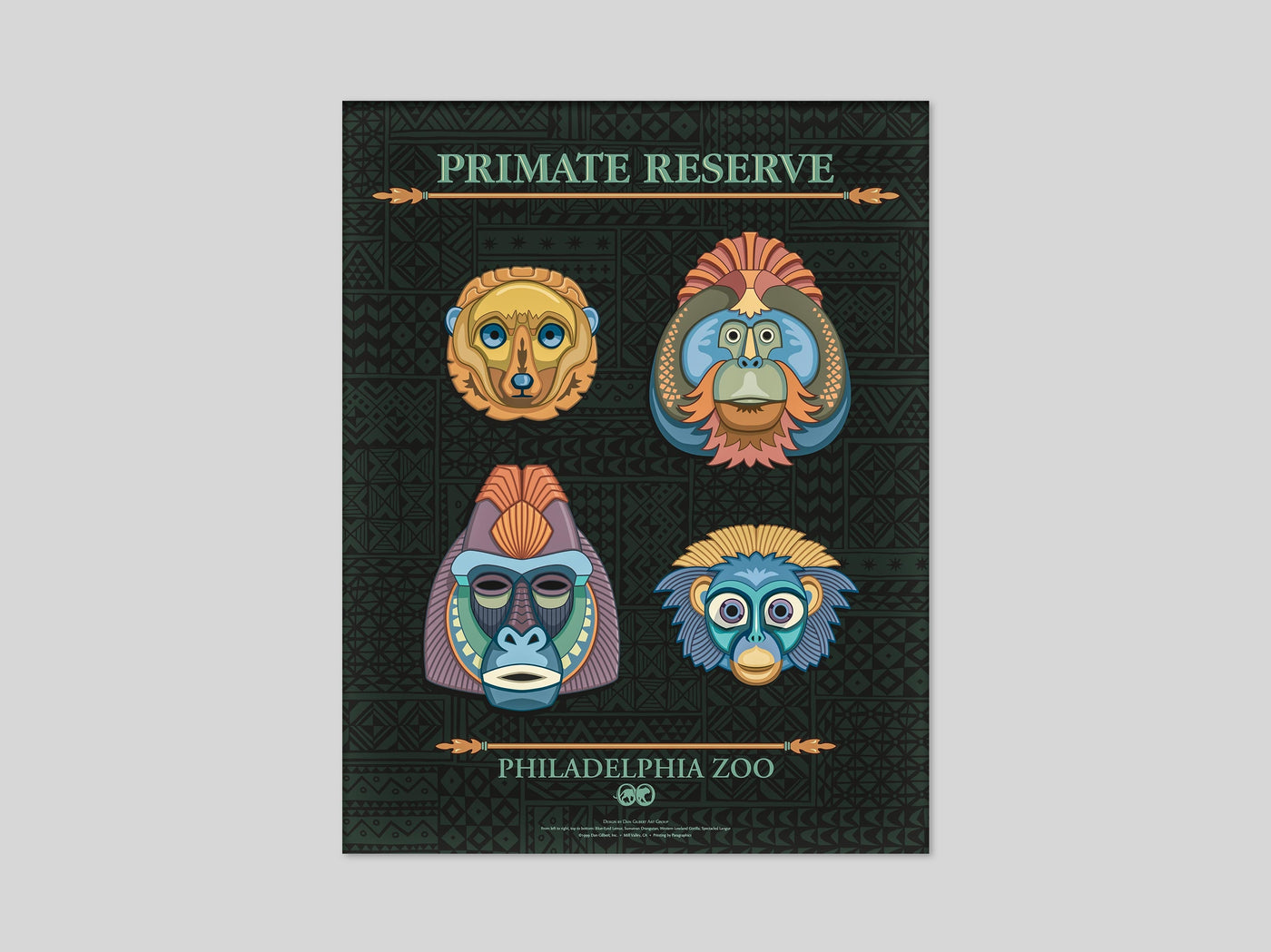 Primate Reserve • Philadelphia Zoo - by Dan Gilbert