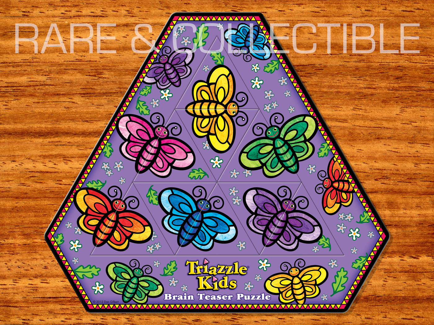 Rare & Collectible Triazzle Kids - Butterfly - by Dan Gilbert