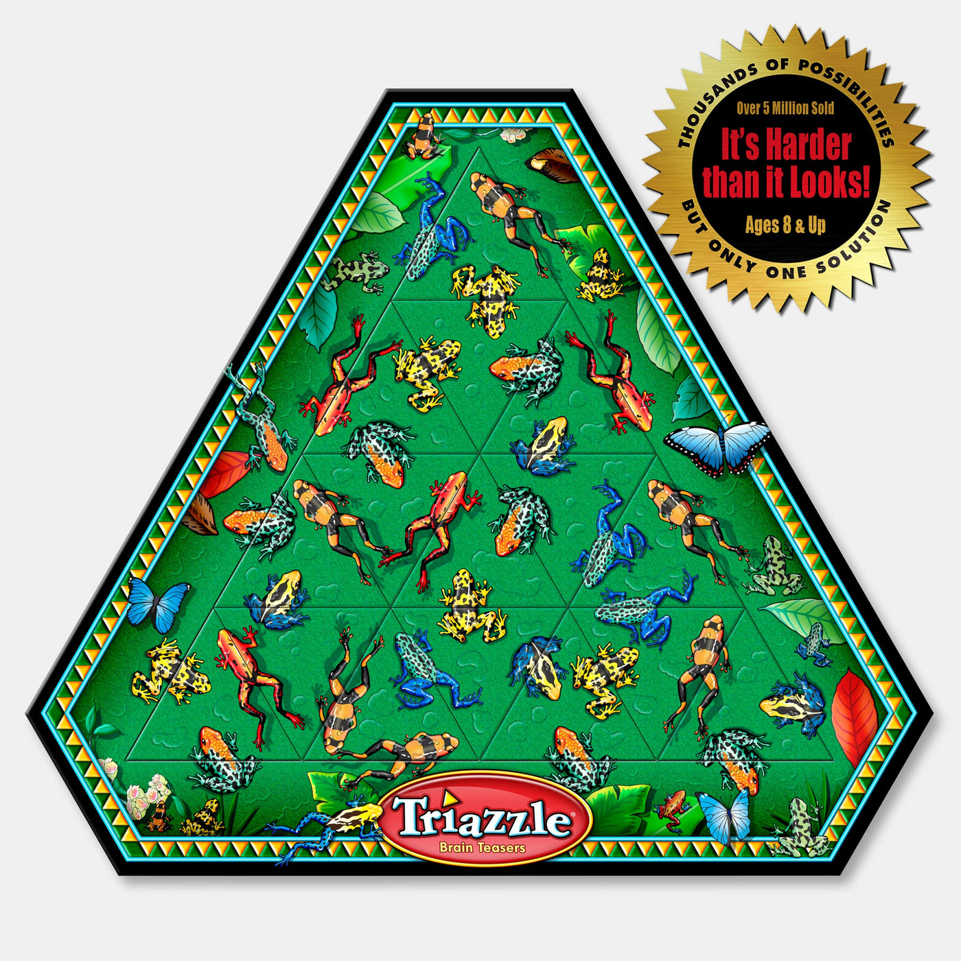 Triazzle® Puzzle - Frogs