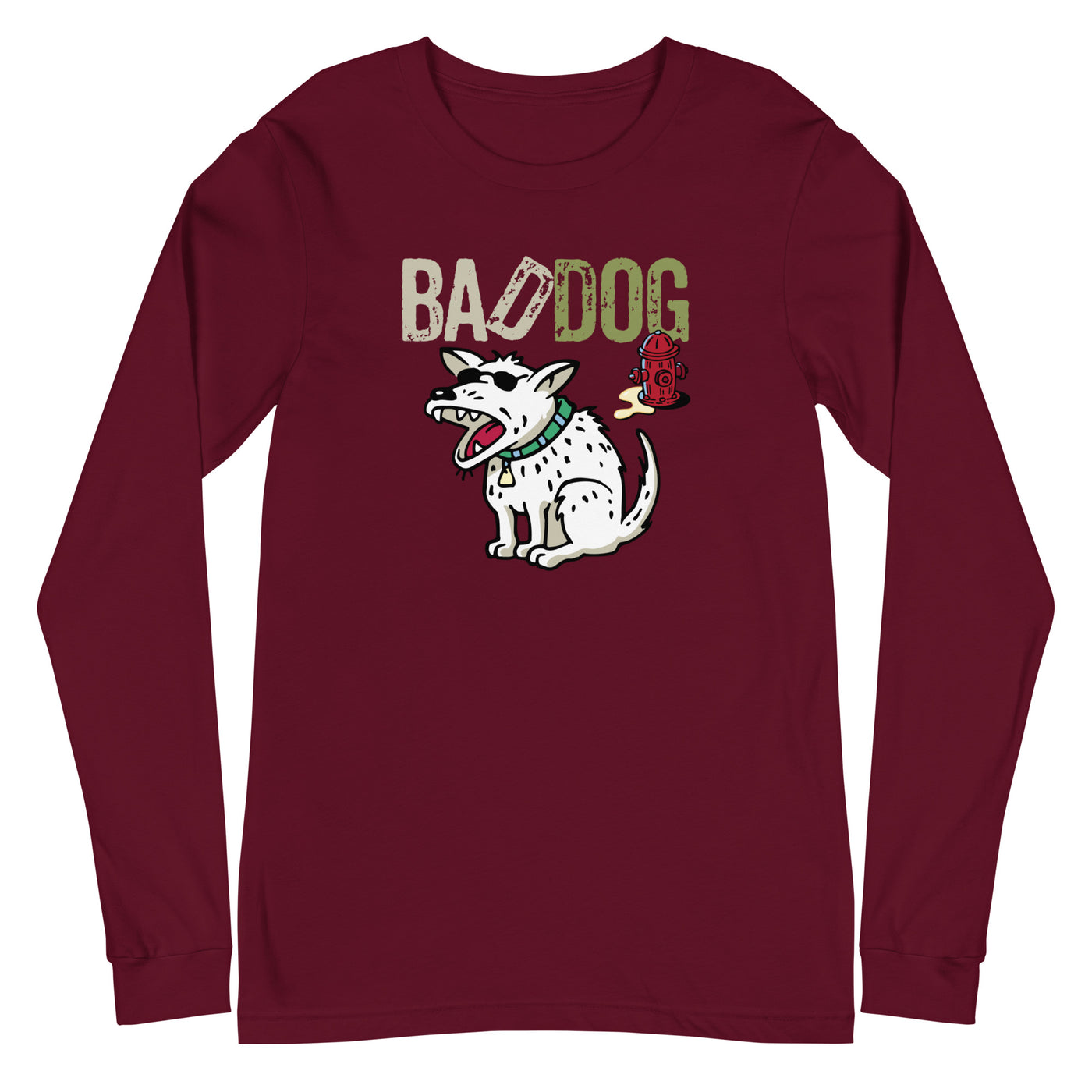 Bad Dog Whiz - Long Sleeve T-Shirt