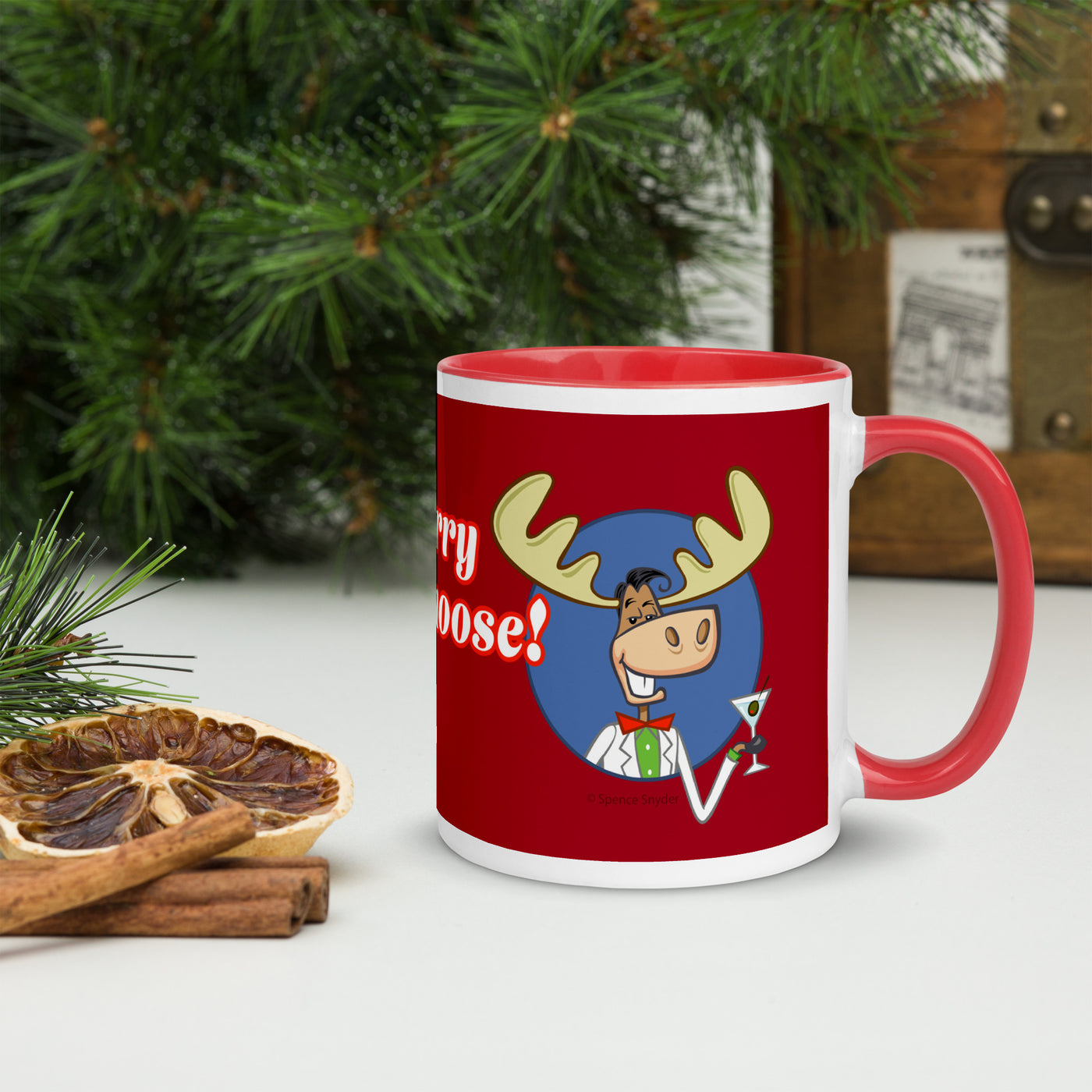 Merry Chrismoose! Mug