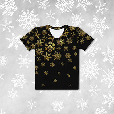 Snowflakes Black - Women's T-shirt