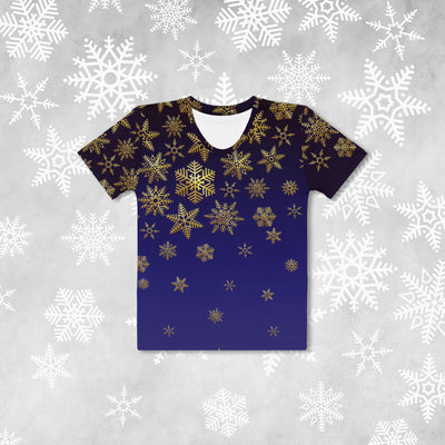 Snowflakes Blue - Women's T-shirt