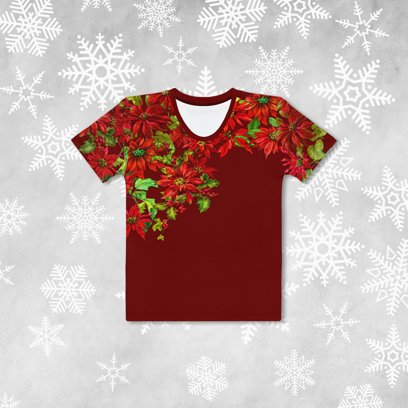 Poinsettia Red - Women's T-shirt