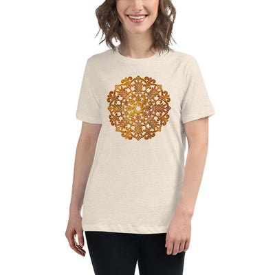 Mandala Gold - Relaxed Fit T-Shirt