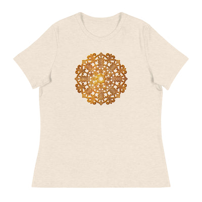Mandala Gold - Relaxed Fit T-Shirt